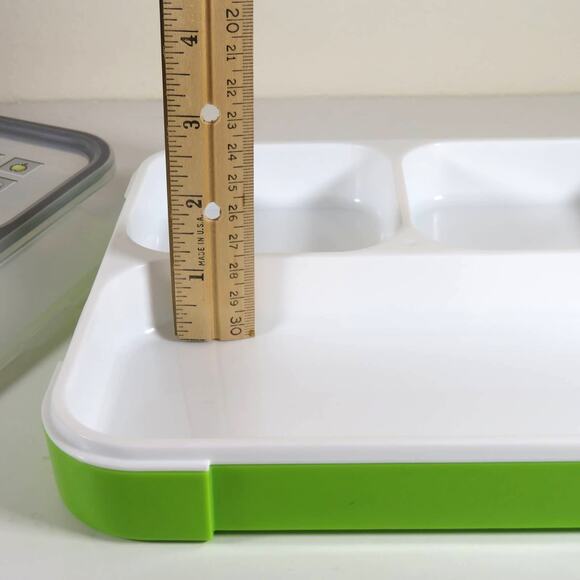 Minecraft Lunch Sandwich Bento Box Food Storage Container Kids Green - Picture 14 of 16